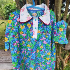 🌸 blouse "bouquet sauvage 1970" 🌿