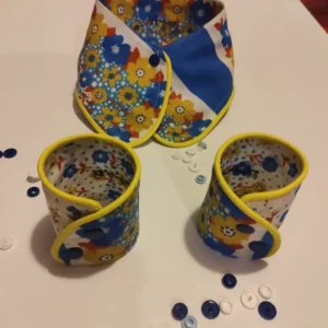 col et poignets amovibles