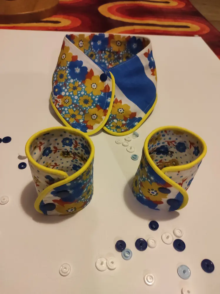 col et poignets amovibles col et poignets amovibles