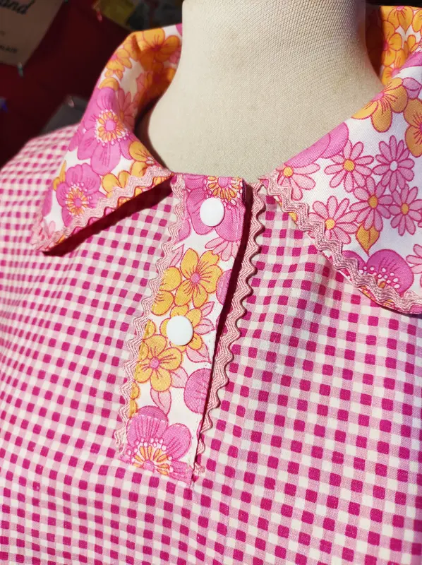 blouse vichy rose, style en folie ! ✨ blouse vichy rose, style en folie ! ✨