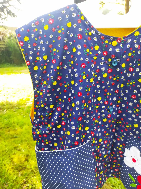 🌼✨ gilet rétro réversible ✨🌞 🌼✨ gilet rétro réversible ✨🌞