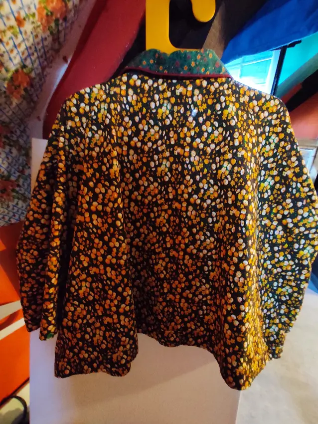 🍂 blouse oversize automnale en tissus vintage 🍂 🍂 blouse oversize automnale en tissus vintage 🍂