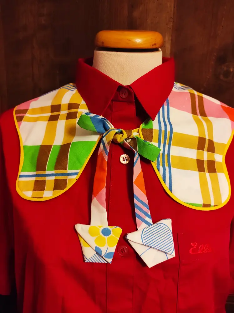 đŒ col rĂ©versible ârĂ©tro pĂ©tillantâ đ đŒ col rĂ©versible ârĂ©tro pĂ©tillantâ đ