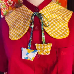 🌟 col réversible “pop 70’s”